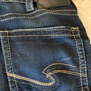 Silver men’s jeans
